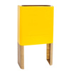 Laminate pedestal for gas cabinet - yellow 