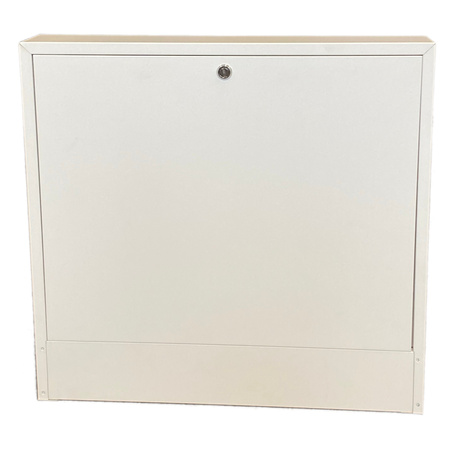 Free-standing gas cabinet, 600x600x250, flat roof, yellow