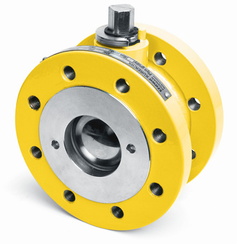 Ball valve, flange DN50, PN16, with lever