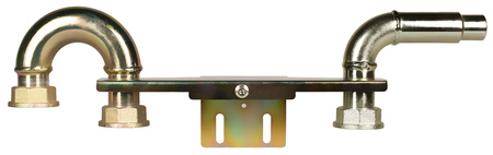 Gas meter bar G4/G6 side pointing 28mm, without fitting