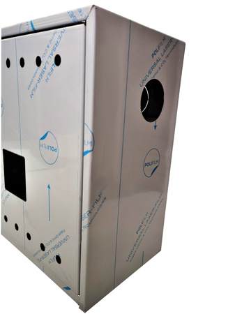 Stainless steel cabinet 600x500x260