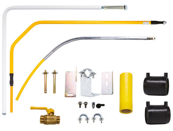 Installation set for aboveground LPG tank (2GN) without cabinet and regulators