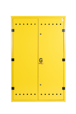 Gas pressure reducing and measuring point (MRS) for 5-6 gas meters