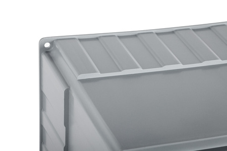 Wall-mounted gas cabinet for ball valve, plastic, yellow