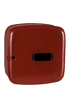 Plastic gas cabinet - brown