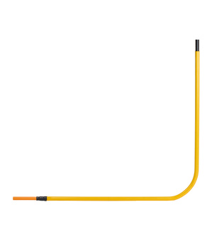 Pre-insulated gas riser, PE32 with welding end L=1500xH=1500