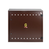 Wall-mounted gas cabinet 900x850x300 - brown