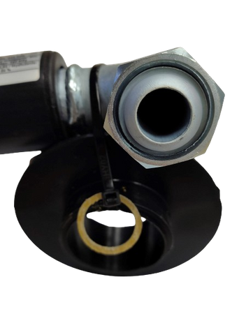 Gas entry pipe DN25 - for LPG