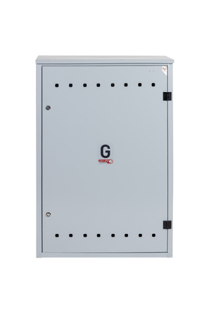 Gas pressure reducing and measuring point (MRS) for 3-4 gas meters