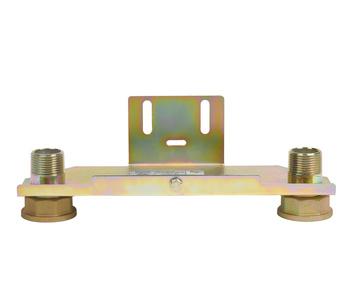 Gas meter bar for gas meter G4/G6 250mm, male thread 1" x male thread 1"