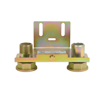 Gas meter bar for gas meter G4/G6, male thread 1" x welded end 1"