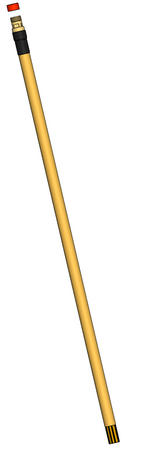 Connection column PE50 x male thread 1 1/2", L=2000, straight