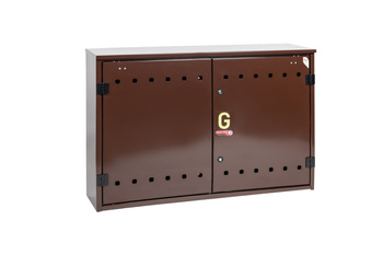Free-standing gas cabinet 1050x700x250 - brown