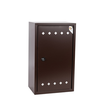Wall-mounted gas cabinet, LPG, 300x500x200 - brown