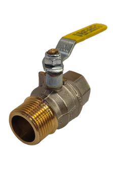 Brass ball valve, f/m 1"