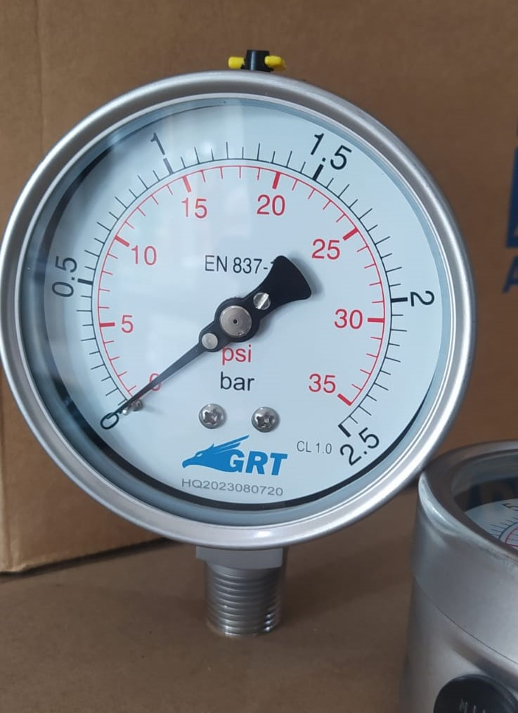 Pressure Gauge 0-2.5