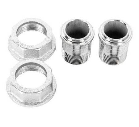 Connection nozzle DN20 - nut 1" & connection thread for welding